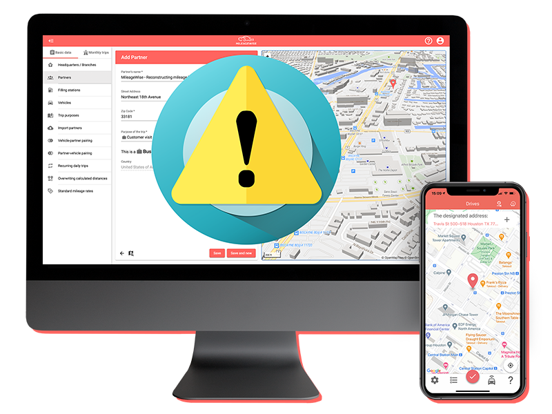 mileagewise mileage log built-in IRS auditor on your side2