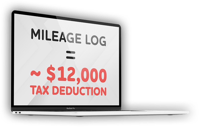 Mileage log for tax deduction