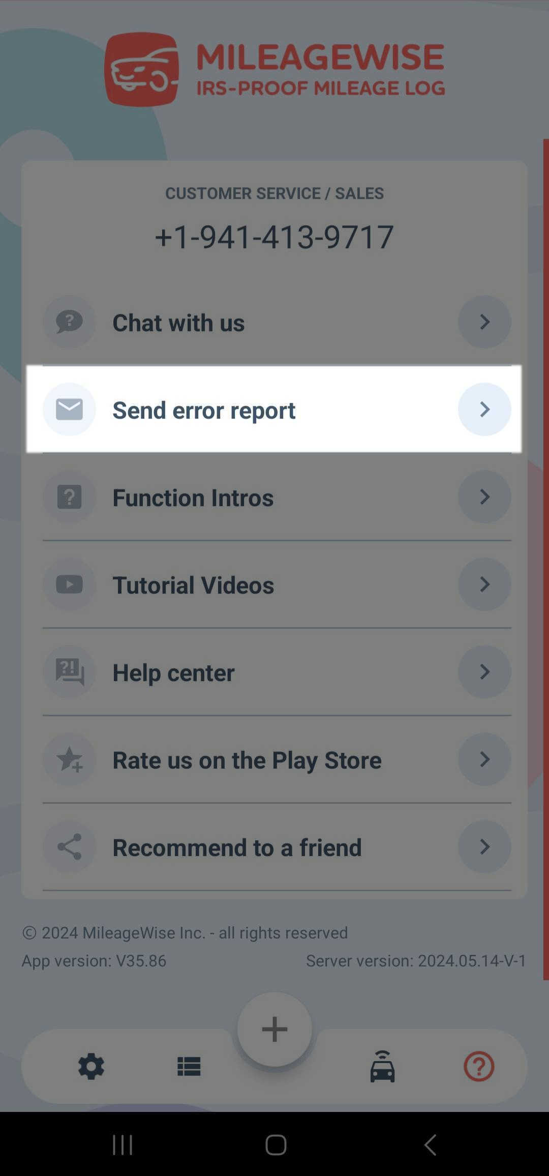 Milesplit Error Message Why wasn't my trip recorded? - MileageWise
