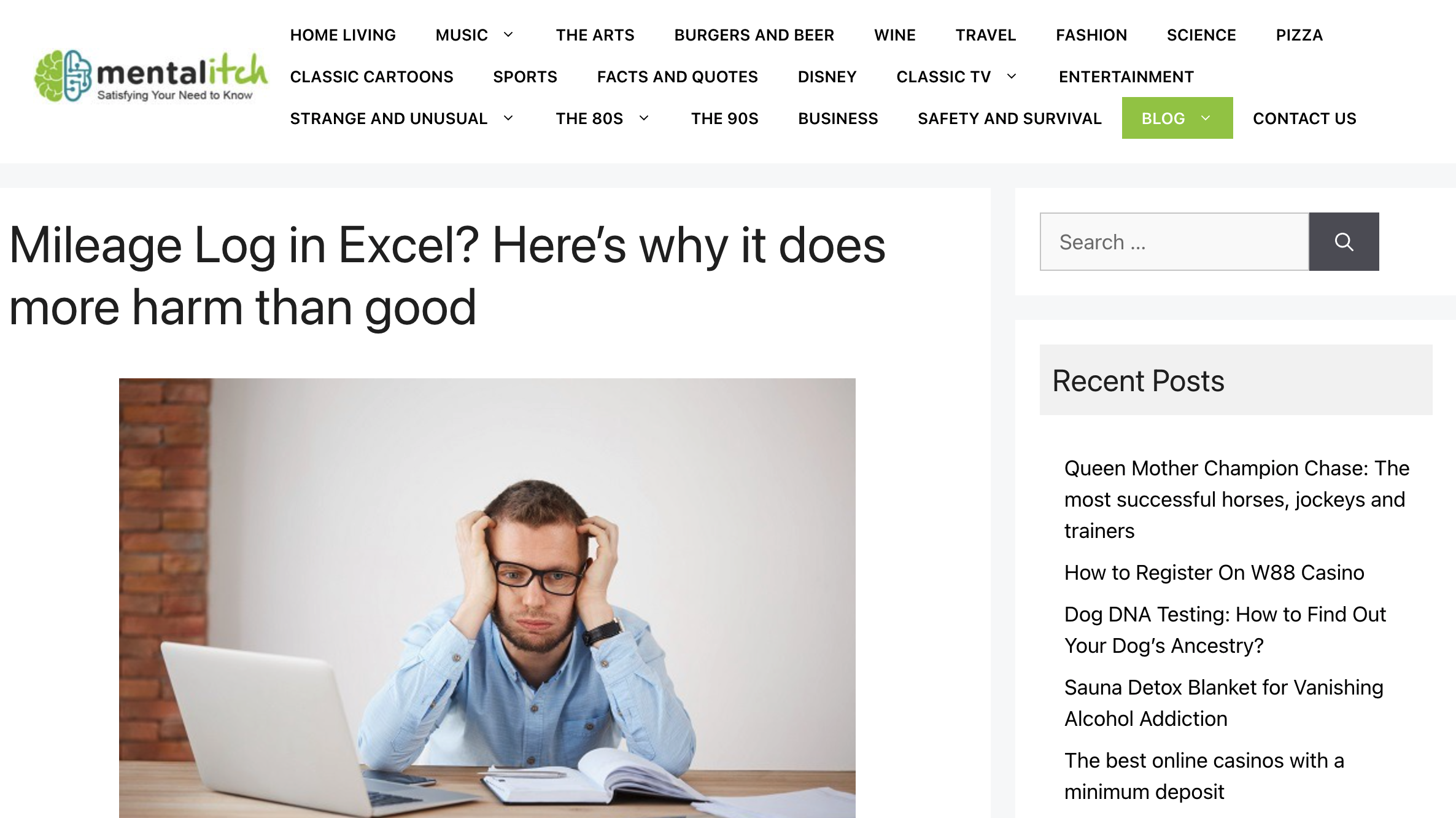 mentalitch mileagewise article