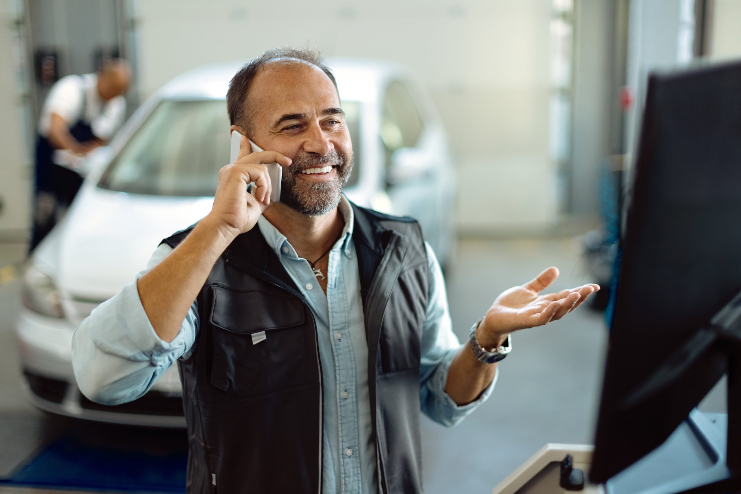 happy mechanic