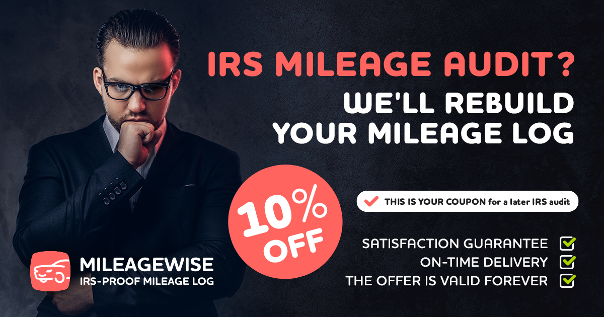 outsource coupon for irs mileage audit