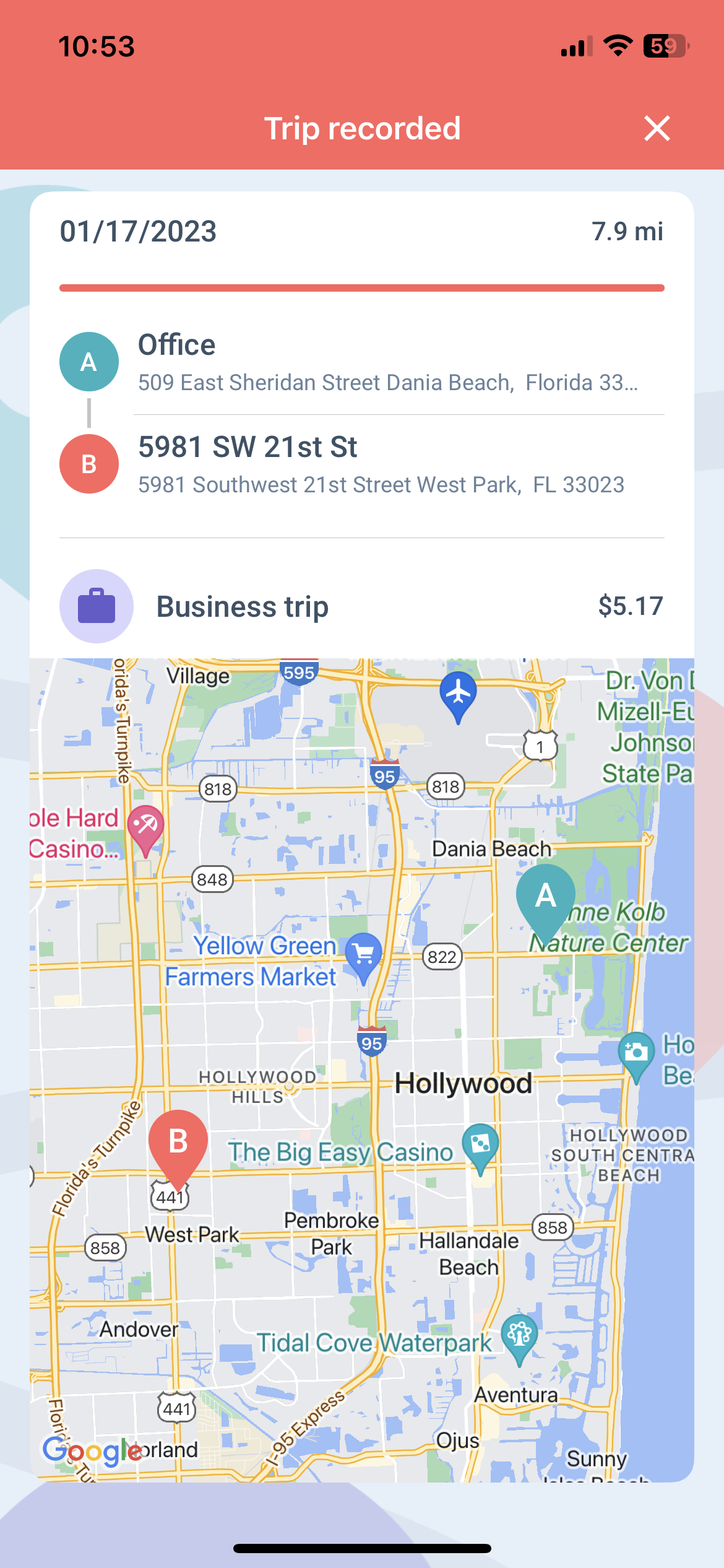 MileageWise, The Ultimate DoorDash Mileage Tracker App For Taxes