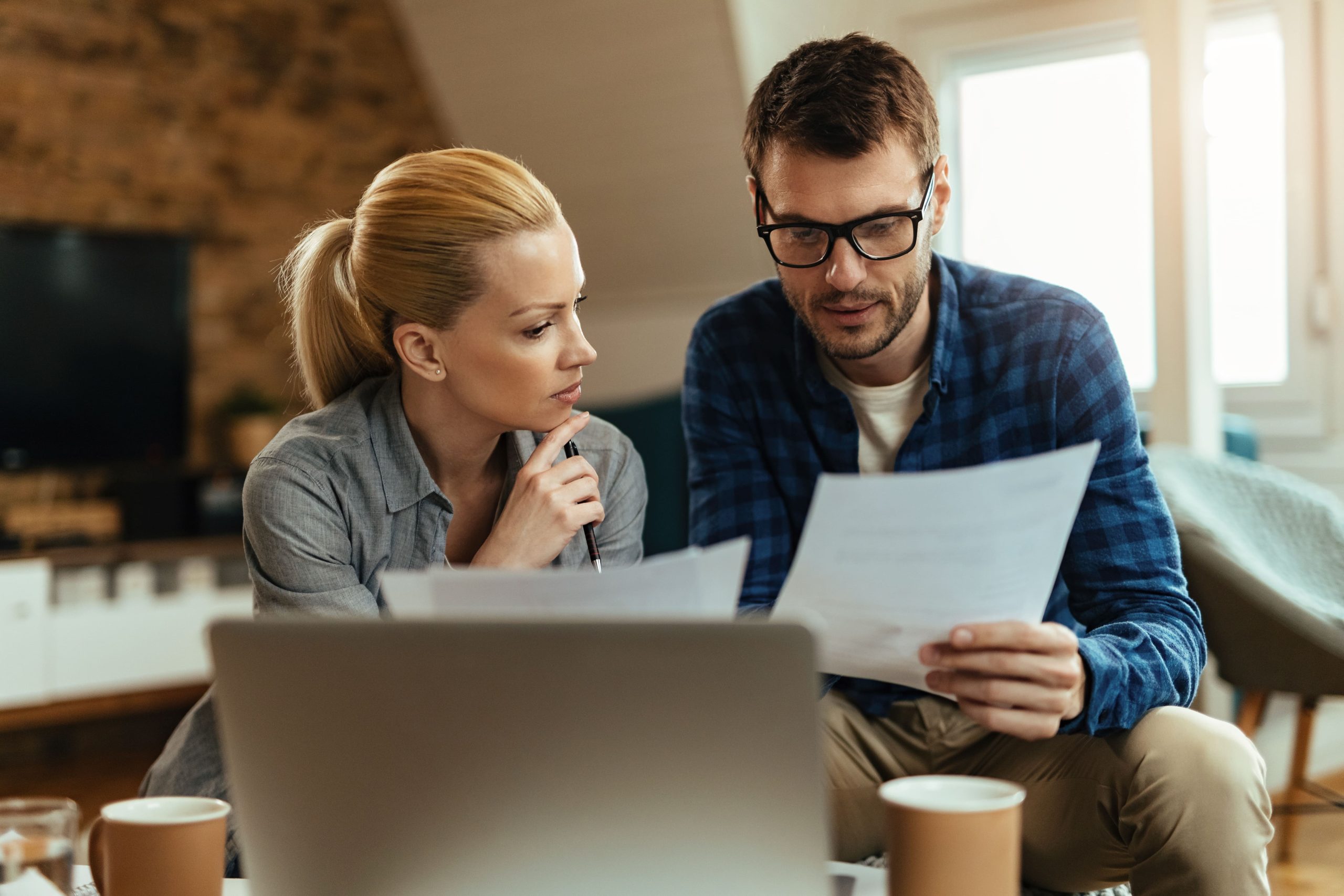 couple analyzing irs publication