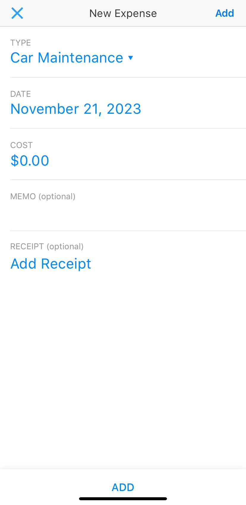 sherpashare's expense tracker