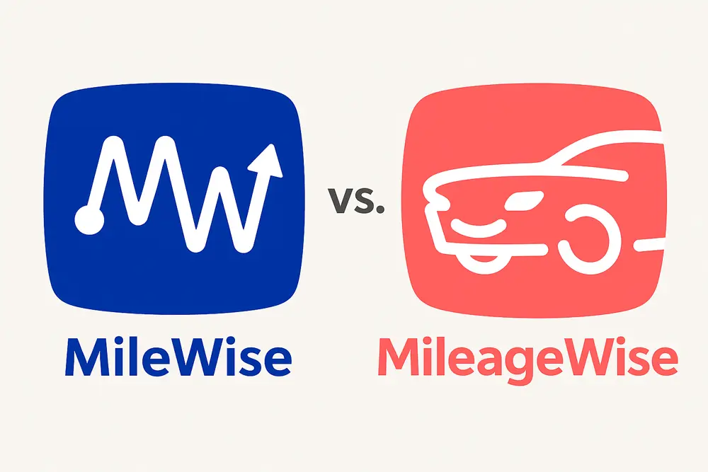 comparing MileWise with MileageWise