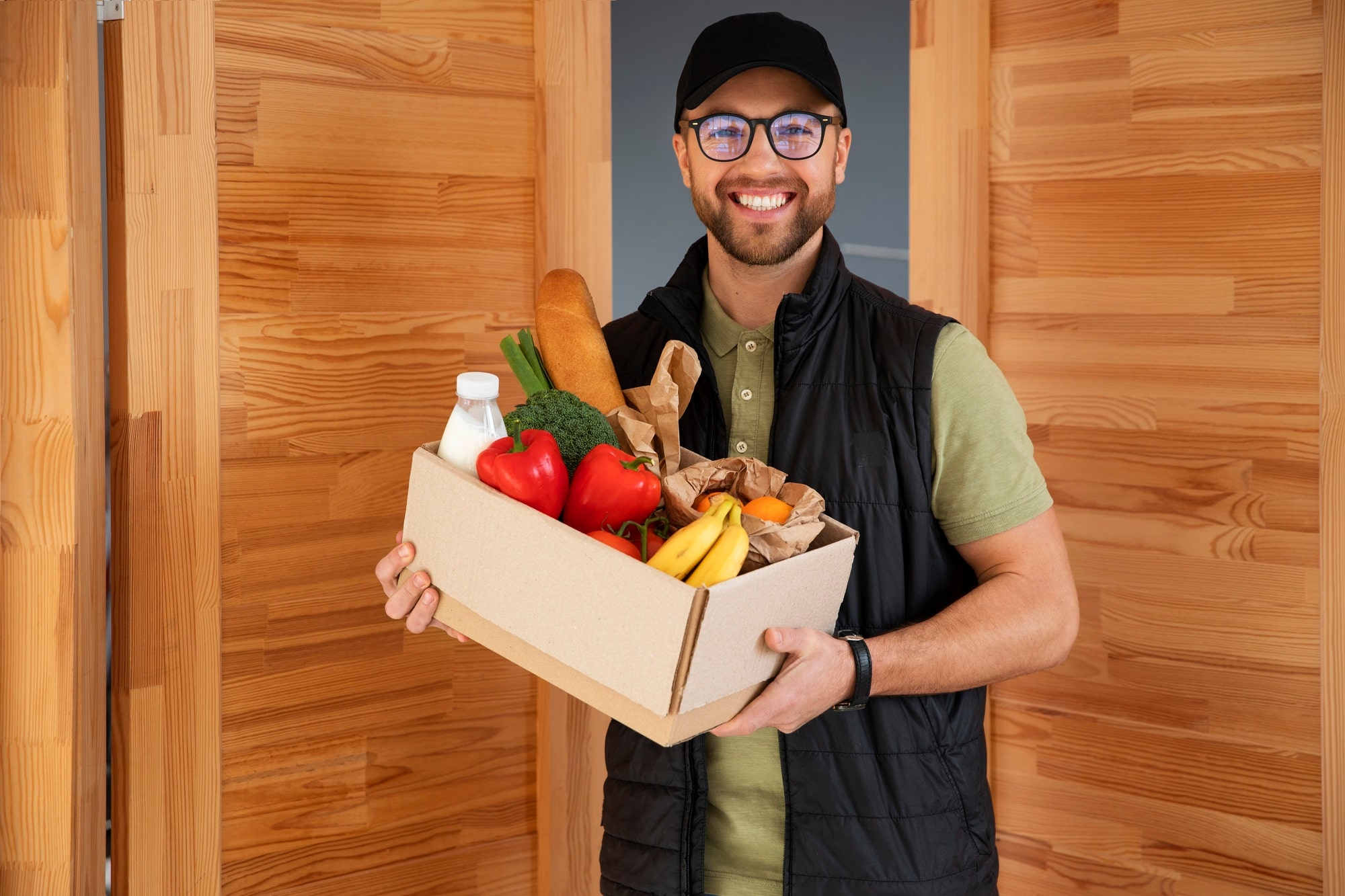 Instacart delivery man