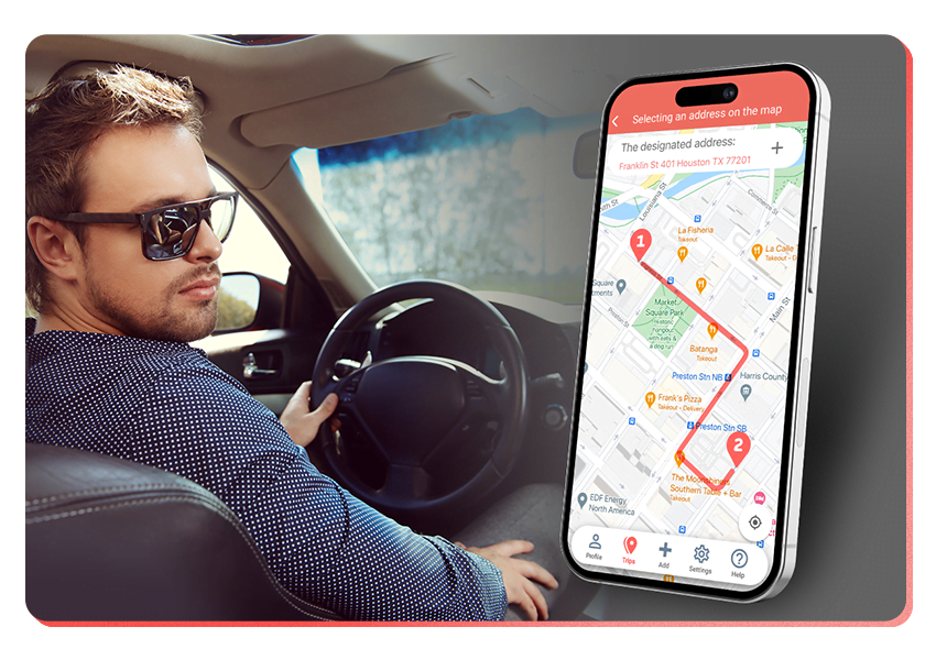 ad-free mileage tracker app