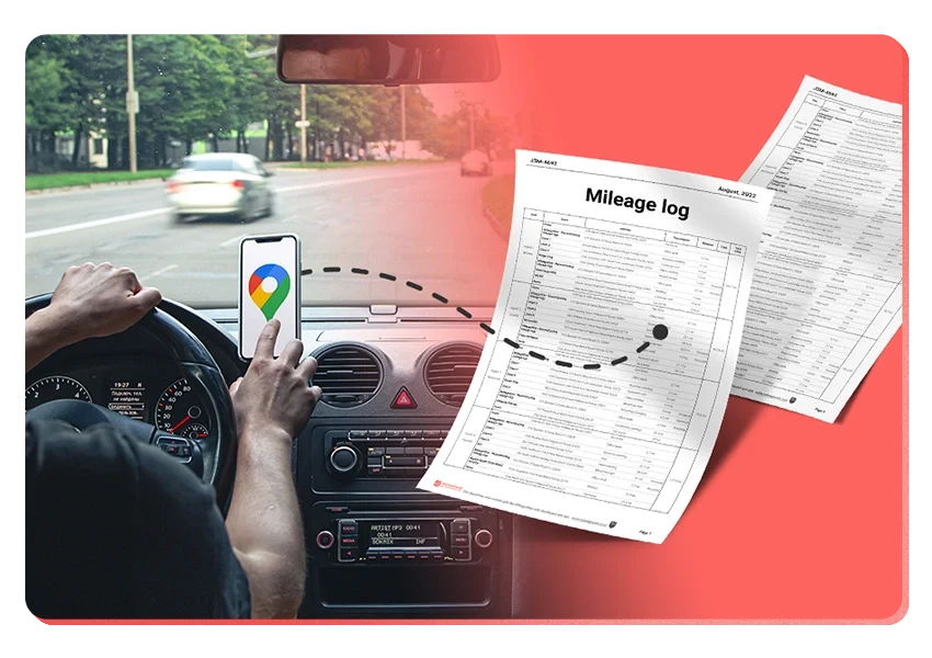 google maps timeline to mileage log