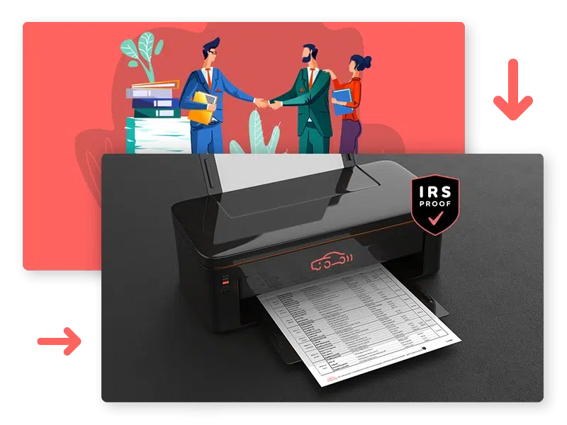 MileageWise's Automatic Mileage Log Creator guarantees IRS-compliant results