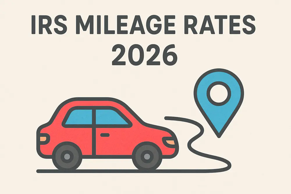 Announcement of the IRS mileage rate 2026