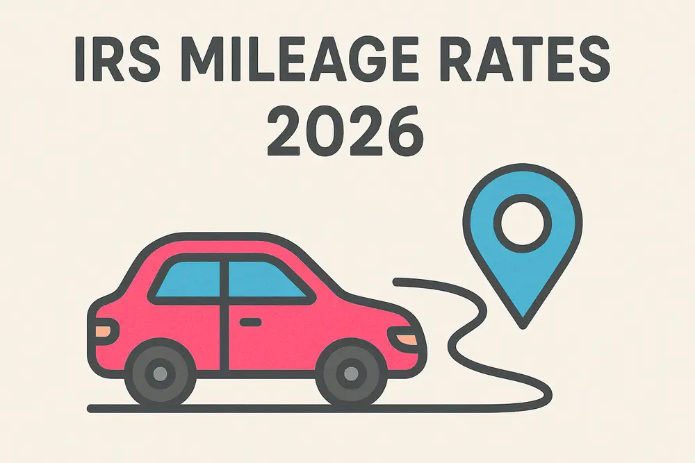 Announcement of the IRS mileage rate 2026