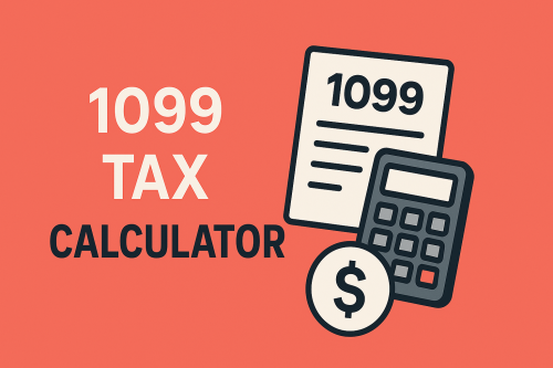 A 1099 Tax Calculator helps independent contractors estimated their tax payments