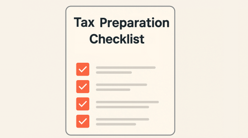 A Tax Preparation Checklist makes filing easier and faster. A Tax Preparation Checklist makes filing easier and faster.