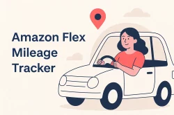Amazon Flex mileage tracker app user