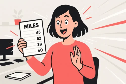 Create a mileage log in minutes. MileageWise is quick and easy.