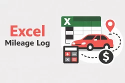 Excel mileage tracker spreadsheet to keep tabs on your business trips