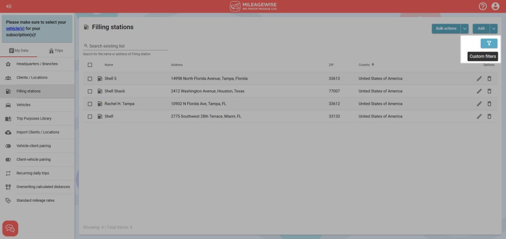 fs2 filling stations filter