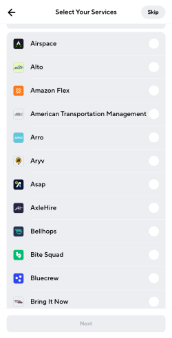 Gridwise Review: the app lets you connect over 100 gig services to it