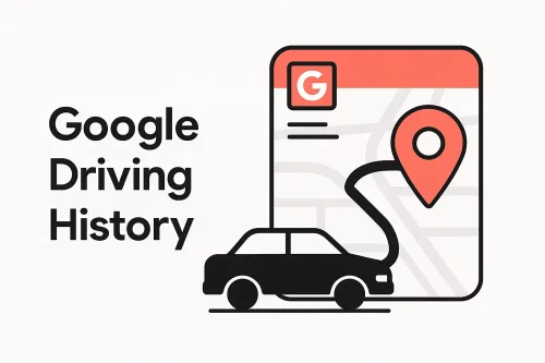 Learn how to view and edit your Google driving history