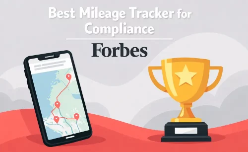 MileageWise best for compliance according to Forsbes in 2025