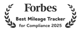 MileageWise named best mileage tracker app for compliance by Forbes