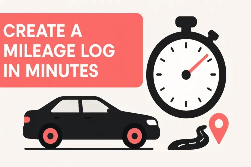 MileageWise's diverse set of tools helps you create mileage a mileage log in minutes.