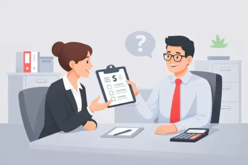 Office discussion about tax-free mileage reimbursement reimbursement