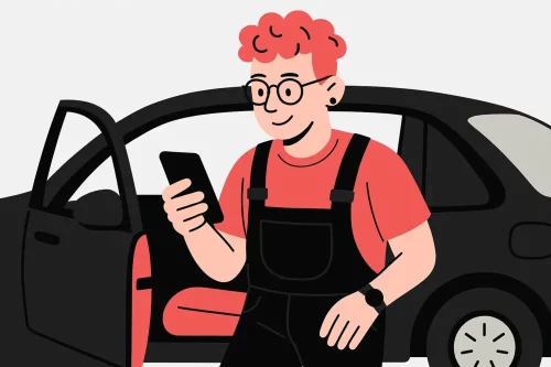 Tracking mileage is easy with an automatic app